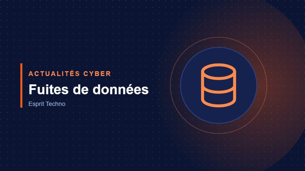 Actualités cyber : Fuites de données